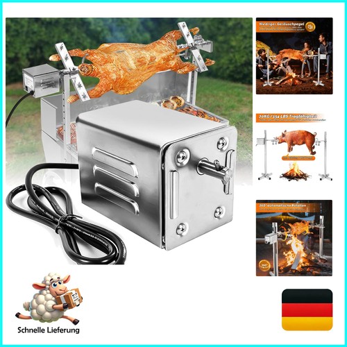 Grillmotor 15w 220v edelstahl - 15w,