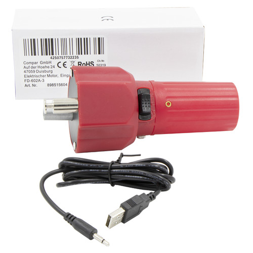 Elektrischer motor mit - mit, usb