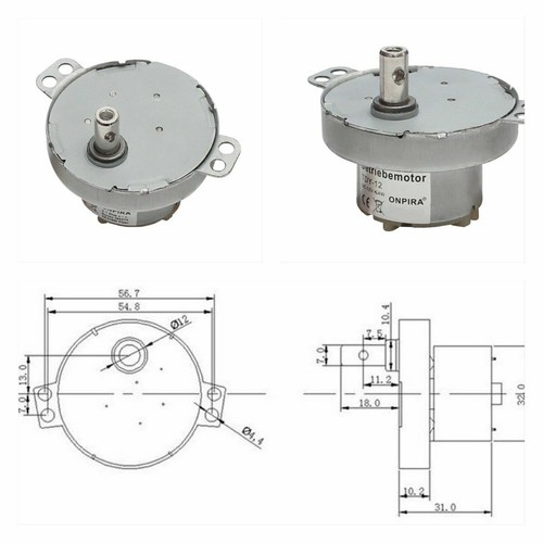 Grillmotor getriebemotor 12v - getriebemotor,